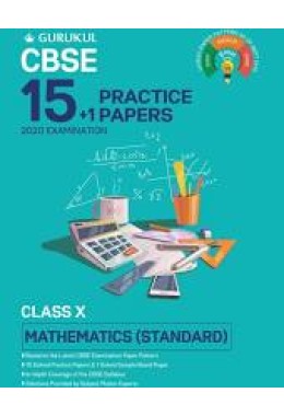 15+1 Practice Papers - Mathematics (Standard): CBSE Class 10 for 2020 Examination (Sample Papers)